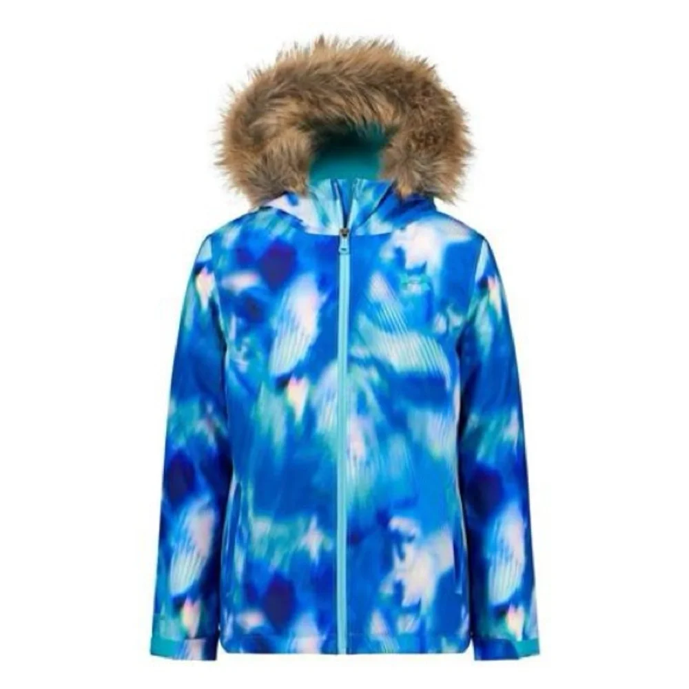 Under Armour Girls Blue Performance Waterproof Winter Coat/ Ski Jacket Girls M